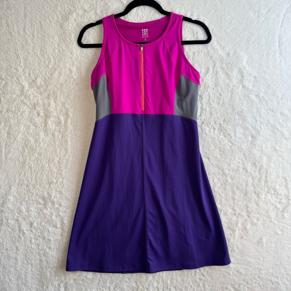 Title‎ Nine Diamalete Dress Women’s Small Colorblock Athleisure Hiking Active